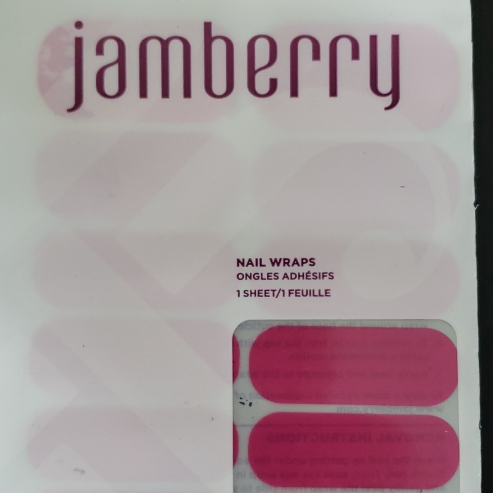 Jamberry Haute Pink (Tint) Nail Wraps